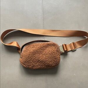 Cozy Tan Crossbody Bag